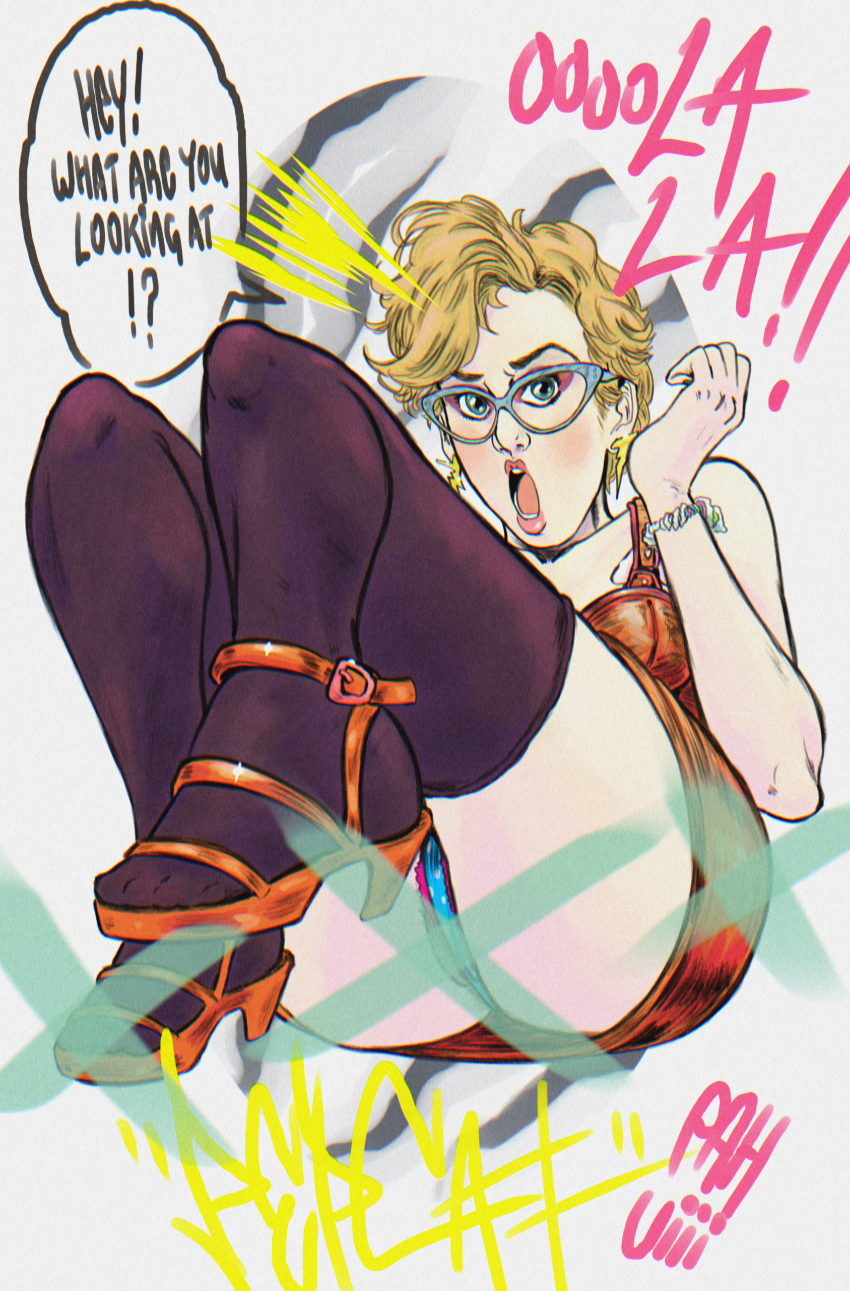 hey!whatareyoulookingat_pepcat_thepepperedcat_illustration